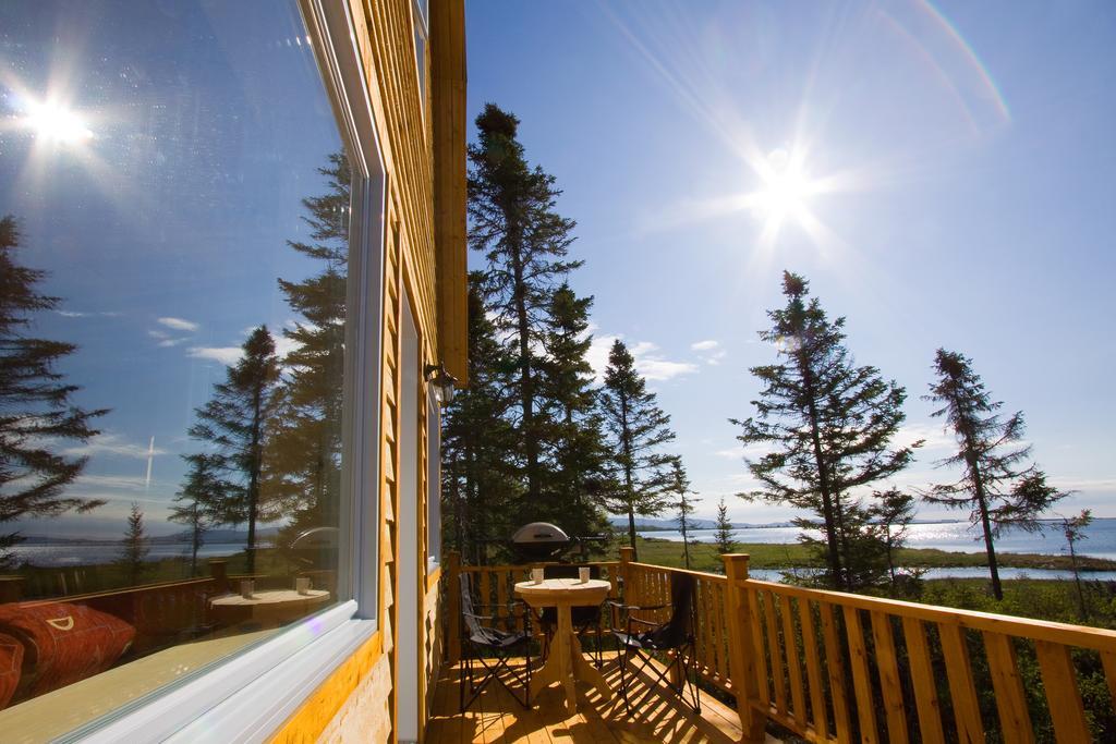 Chalets Du Bout Du Monde Gaspé Exterior foto