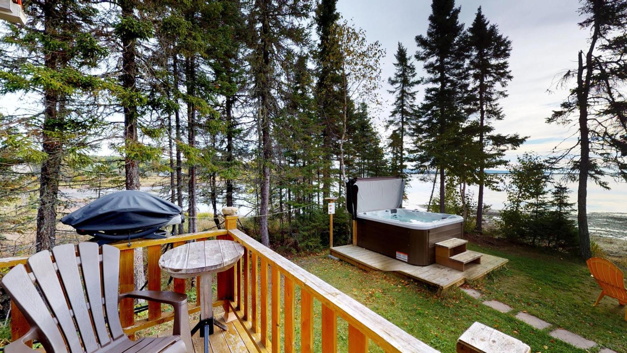 Chalets Du Bout Du Monde Gaspé Exterior foto
