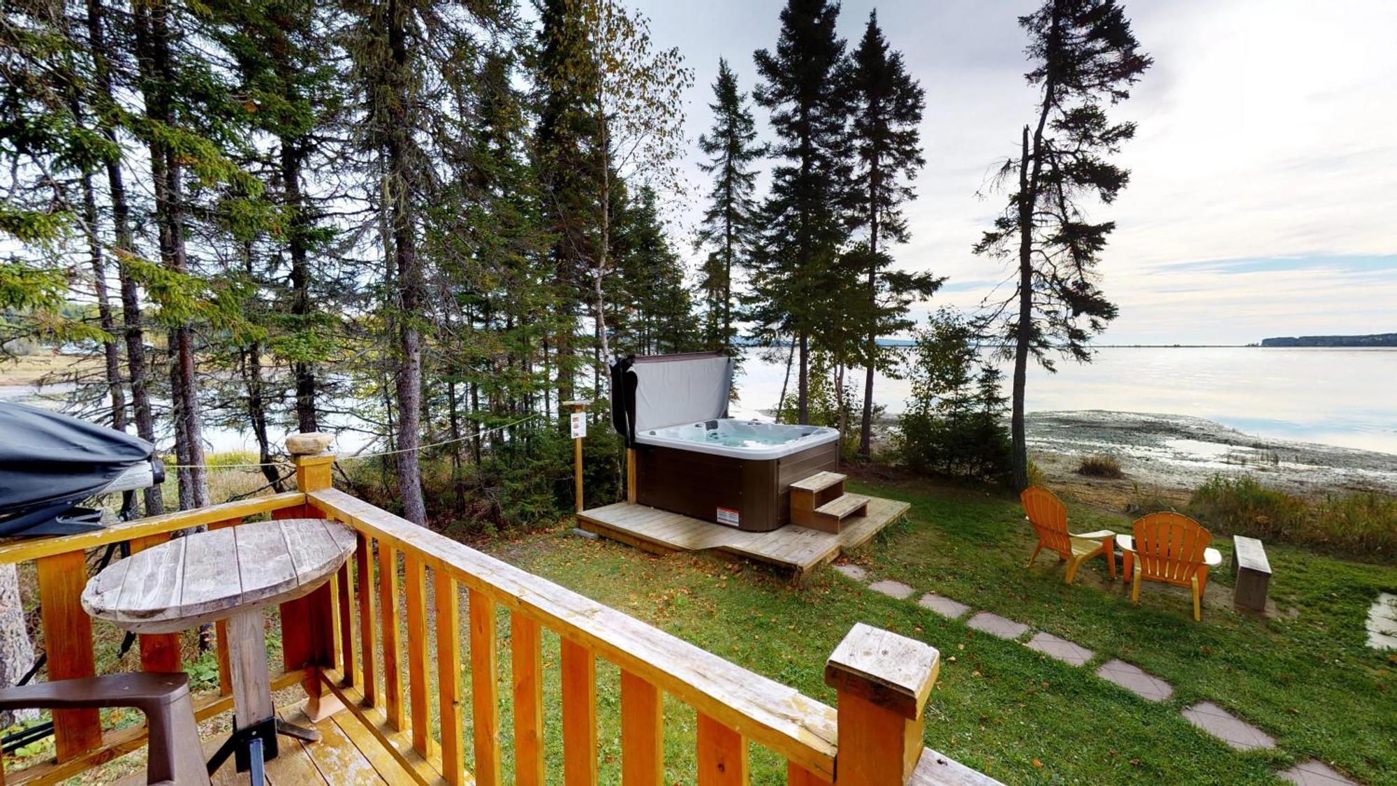Chalets Du Bout Du Monde Gaspé Exterior foto