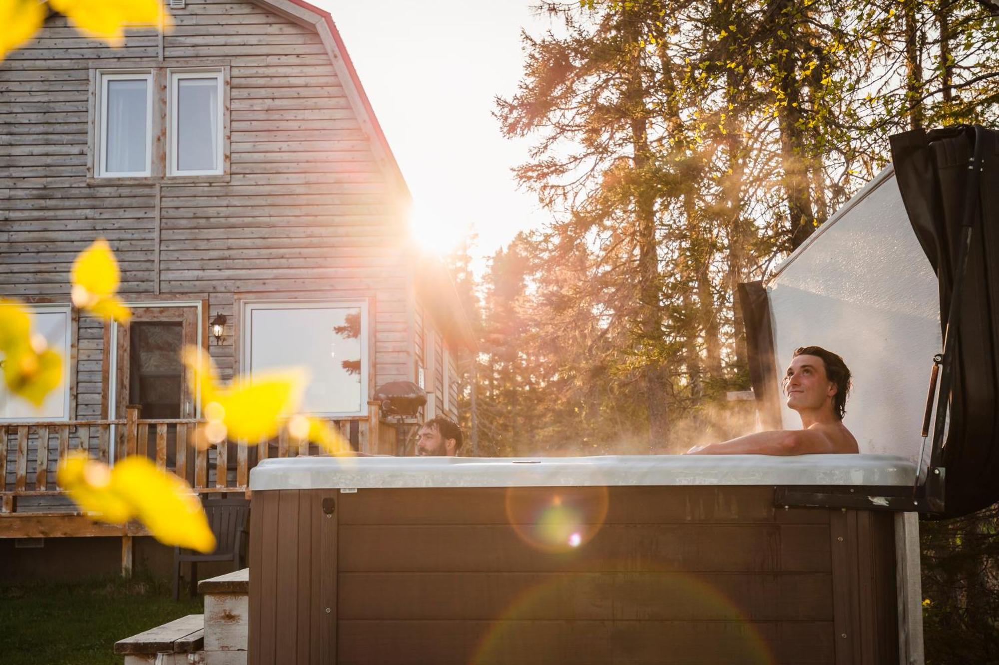 Chalets Du Bout Du Monde Gaspé Exterior foto