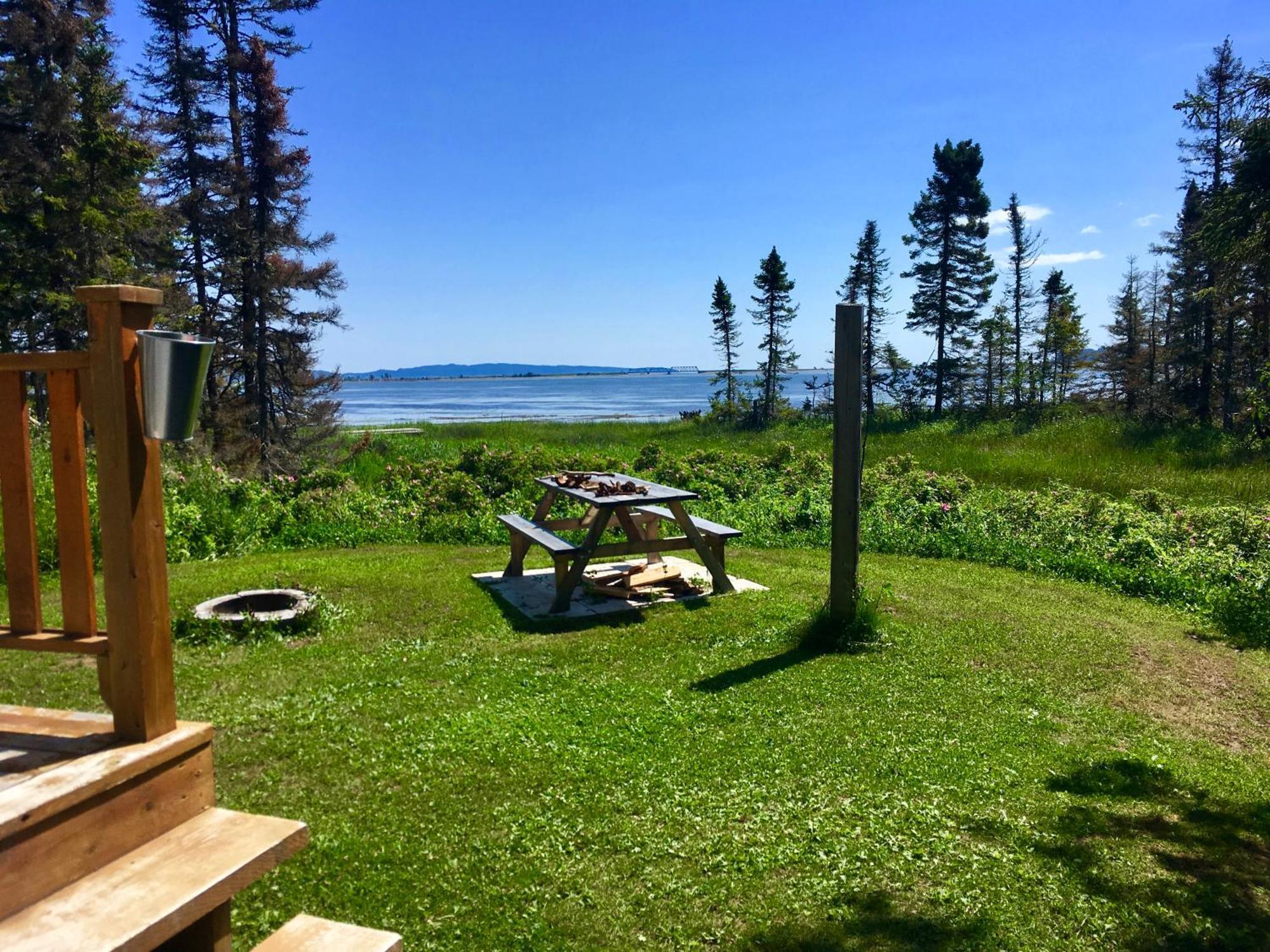 Chalets Du Bout Du Monde Gaspé Exterior foto