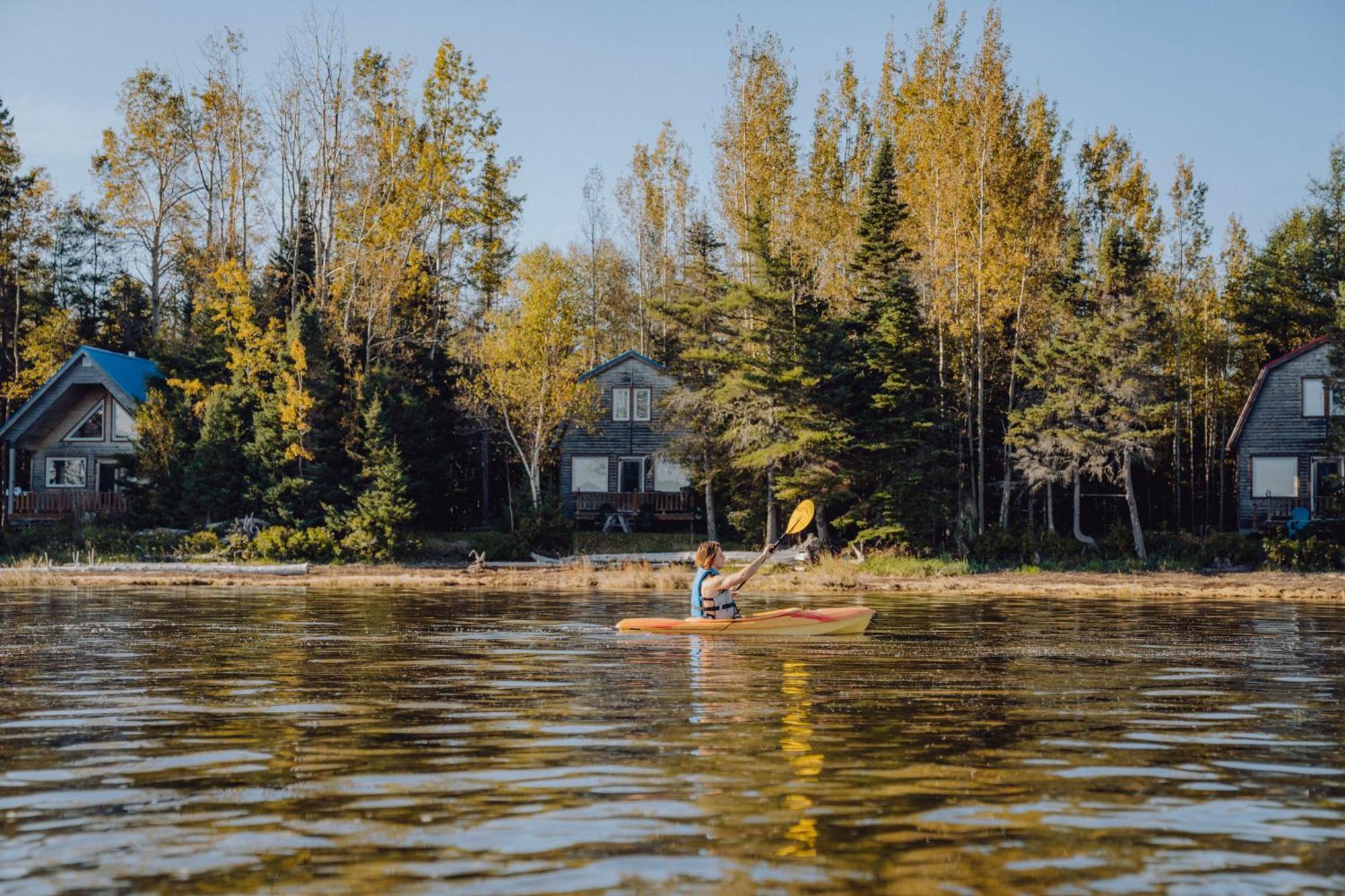 Chalets Du Bout Du Monde Gaspé Exterior foto