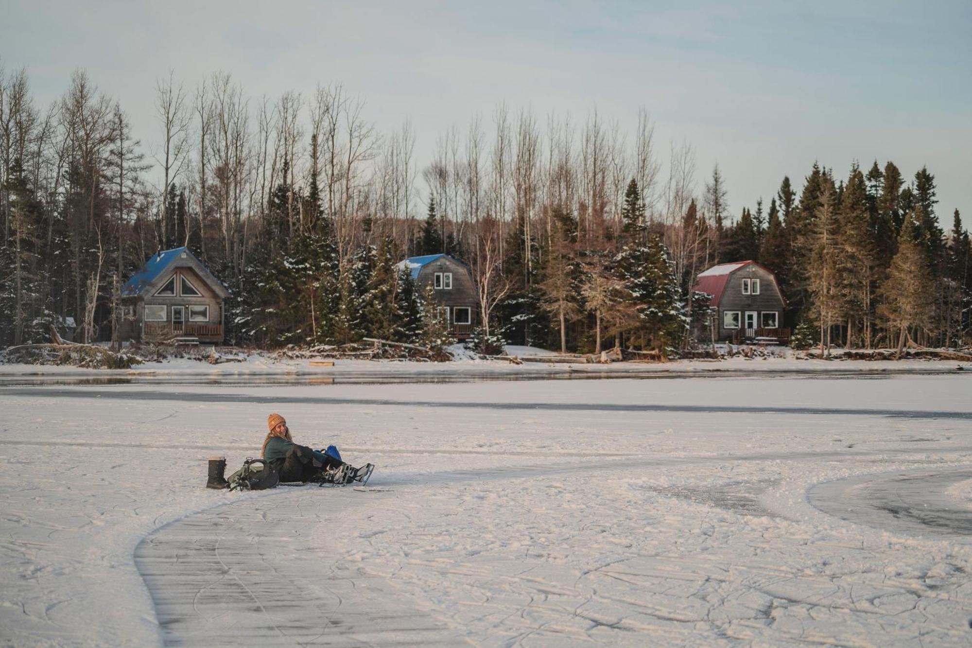 Chalets Du Bout Du Monde Gaspé Exterior foto